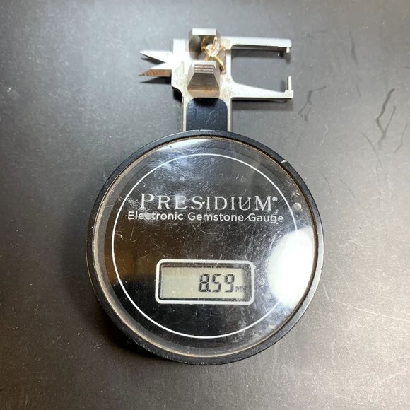 Sterling Silver 925 Slab Druzy Multicolor Prong Set Butterfly Closure Earrings - Picture 7 of 8